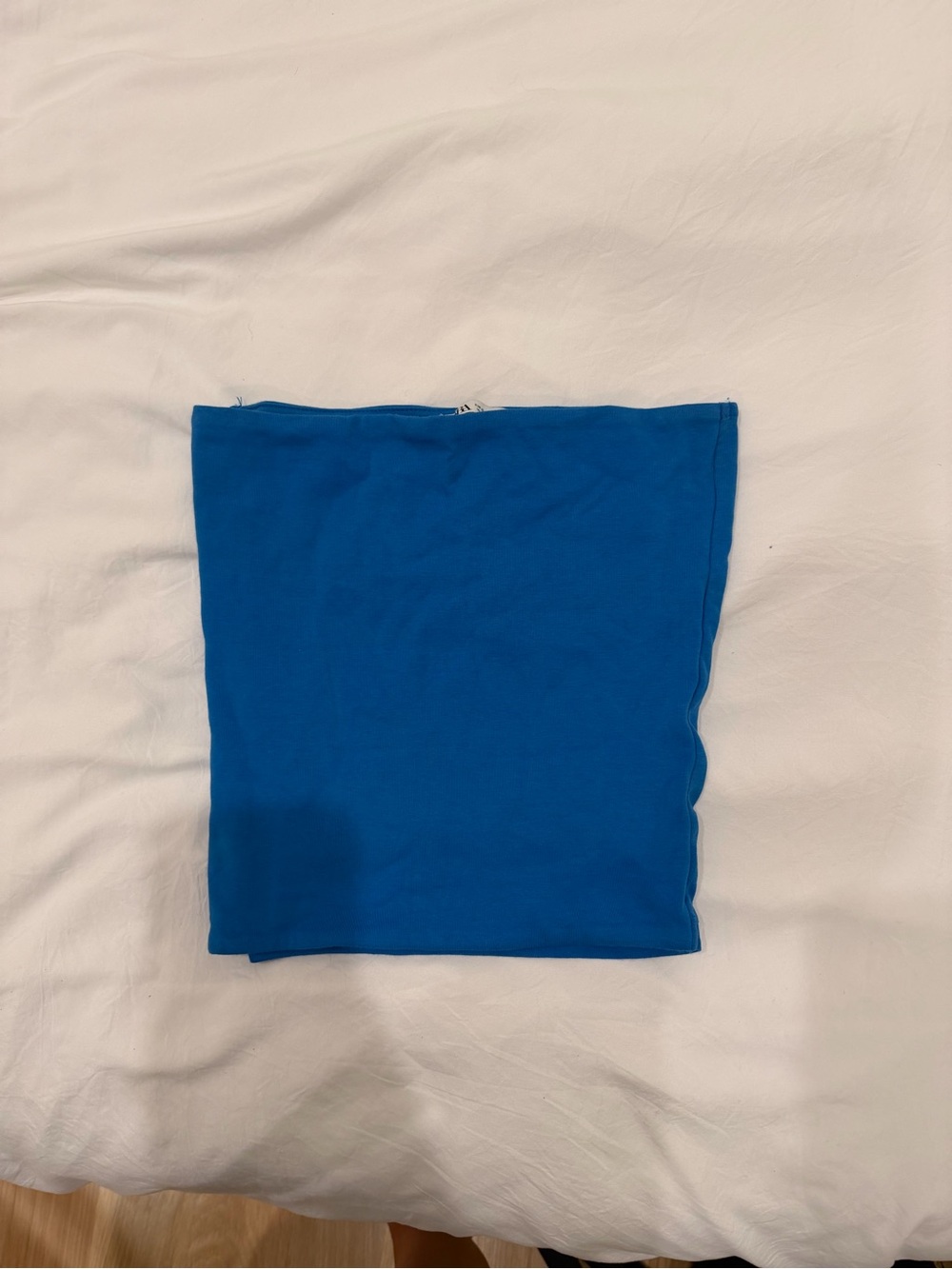 Zara Royal Blue Strapless Tube Top